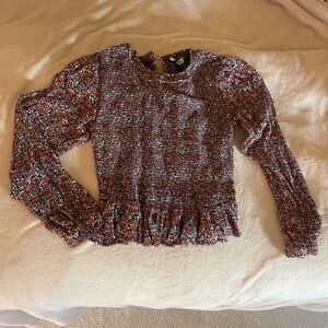Patrons of Peace Multicolor Floral Blouse